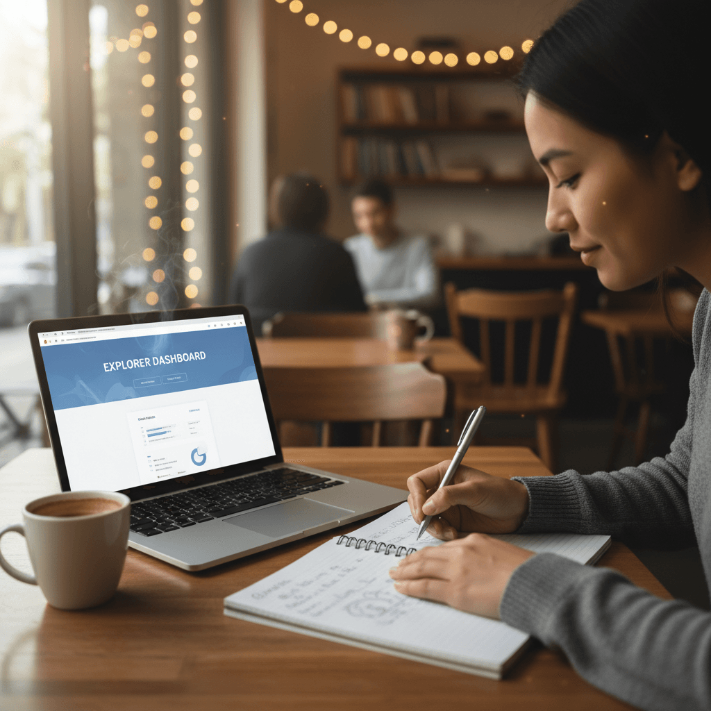 Digital product being explored in casual setting