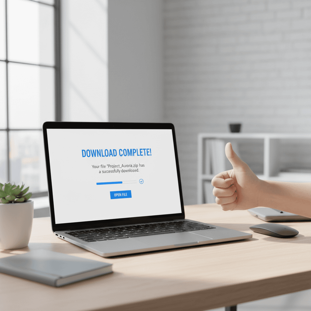 Instant download access to digital products